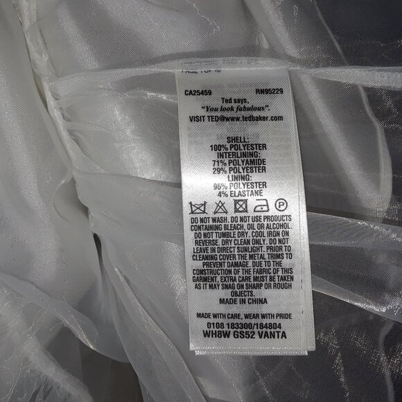 Ted Baker Skirt Double Lined - Picture 10 of 11